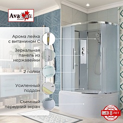 Avacan Душевая кабина 120/80 EM5812LN – фотография-2
