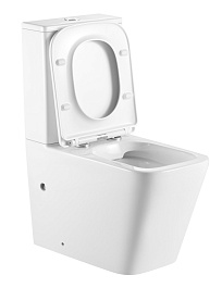 Iberica Blanca Унитаз компакт Toledo Alto с сиденьем микролифт – фотография-7