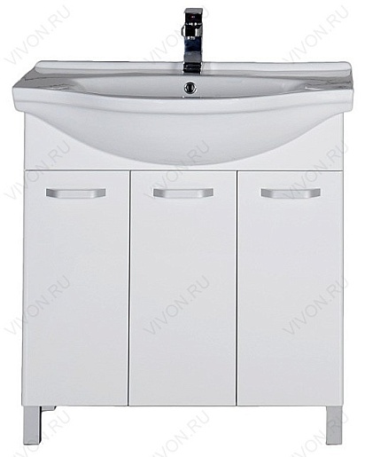 Aquanet Тумба с раковиной "Глория 80"  – картинка-5