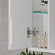 Volna Зеркальный шкаф Lake 60 L белый – картинка-15