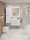 BelBagno Тумба с раковиной Due 80 подвесная Белый металлик ручки Хром полированный – фотография-26