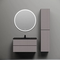 Sancos Тумба с раковиной Snob T 90 doha soft раковина Element 91 CN7002MB – фотография-6