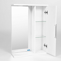 Viant Зеркальный шкаф Барселона 60 белый – фотография-5