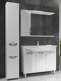 Vigo Мебель для ванной Callao 105, три дверцы – фотография-2