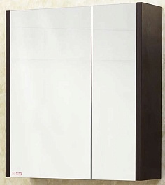 Sanflor Зеркало-шкаф Ларго 70 L венге/швейцарский вяз – фотография-1