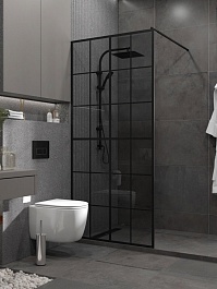 Teymi Душевая перегородка Helmi 90x200 T00311 – фотография-8