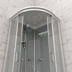 Triton Душевая кабина Прайм Сатин 90/90 А Щ0000071581 – фотография-7