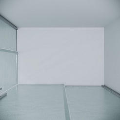 Grossman  Душевой уголок Galaxy 110x80x195 профиль хром стекло шиншилла – фотография-8