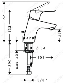 Hansgrohe Смеситель "Focus 31730000" – фотография-2
