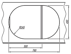 Florentina Мойка гранитная Лотос 780 с крылом жасмин – фотография-3