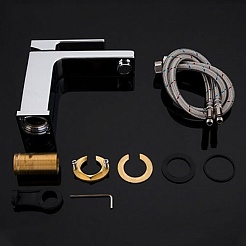 Gappo Смеситель для раковины G18 G1018 хром – фотография-2