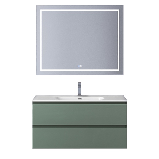 BelBagno Тумба с раковиной Kraft 100 подвесная Еловый матовый с раковиной BB1000ETL – картинка-13