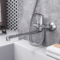 Tokito Смеситель для ванны TAKASE хром TOK-TAK-1015 – фотография-4