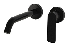 Paini Смеситель для раковины Nove 09PQ208 встраиваемый, чёрный глянцевый