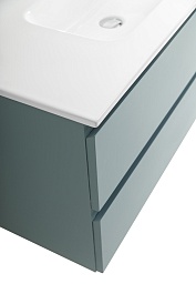 BelBagno Тумба с раковиной Kraft 100 подвесная Голубой матовый – фотография-6