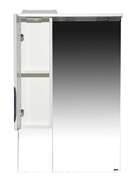 Misty Мебель для ванной Престиж 60 L белая/золотая патина – фотография-10