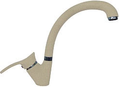 Florentina Смеситель FL-03 песочный для кухонной мойки – фотография-1