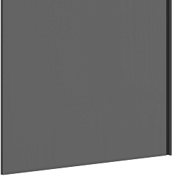 Teymi Шторка на ванну Timo 70x140 профиль черный матовый стекло тонированное – фотография-4