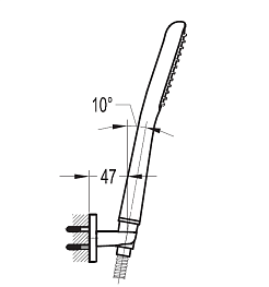 Cezares Гигиенический душ "CITY-KD-01" – фотография-2