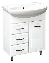 Misty Тумба для умывальника Коло 65 с 3 ящиками – фотография-1