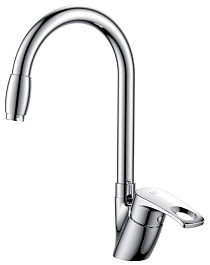 D&K Смеситель "Erlangen Bayern DA1182401" для кухонной мойки – фотография-1