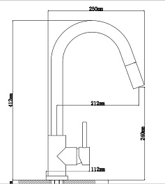 Florentina Смеситель Вита для кухонной мойки – фотография-2