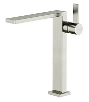 Sancos Смеситель для раковины высокий Linn брашированный никель SC9020BN
