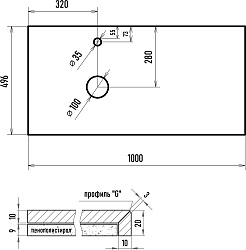 Brevita Тумба с раковиной Cargo 100 подвесная белая матовая – фотография-14