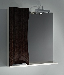 Какса-а Мебель для ванной Каприз 75 L венге – фотография-2