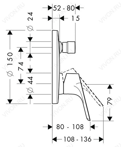 Hansgrohe Смеситель "Focus 31945000" – фотография-2