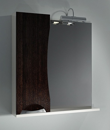 Какса-а Мебель для ванной Каприз 75 L венге – фотография-2