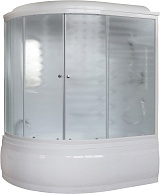 Royal Bath Душевая кабина ALP RB 140ALP-C-R 140x95 R с г/м стекло матовое профиль белый