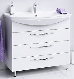 Aqwella Тумба для умывальника Аллегро 105 напольный – фотография-1