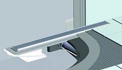 BERGES Wasserhaus Душевой лоток B1 Keramik 800 094019 бронза – фотография-4