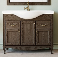 ValenHouse Тумба под раковину Эллина 105 кальяри,фурнитура бронза