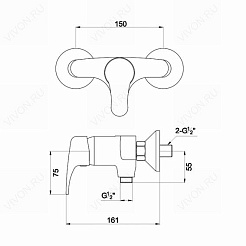Timo Смеситель Classic 0047Y – фотография-3