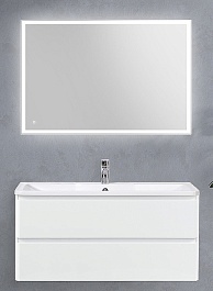 BelBagno Мебель для ванной Albano 120 подвесная Bianco Lucido – фотография-1
