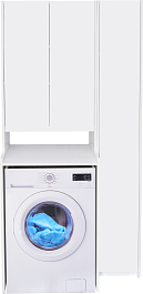 Акватон Шкаф пенал Лондри 31 R для швабры белый – фотография-4