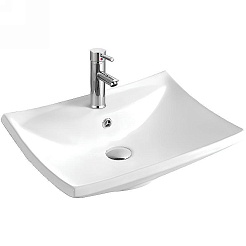 Aquatek Накладная раковина 60/46 AQ5518-00 белая – фотография-2