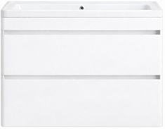 Vivon Тумба под раковину Atwood 80 подвесная белая матовая