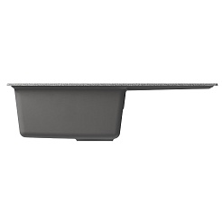 Mixline Мойка кухонная ML-GM31 темно-серая – фотография-3