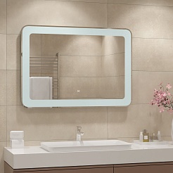 Continent Зеркало Velvette Led 1000x700 – фотография-6