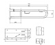 Bemeta Откидной U-образный поручень Help 301102291 – фотография-4