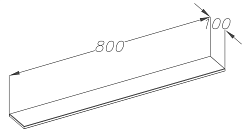  Полка для зеркала Элеганс 80 – фотография-3