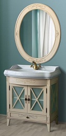 Атолл Мебель для ванной Ретро 80 Old ivory – фотография-1