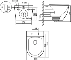 Iberica Blanca Унитаз подвесной Bilbao Alto безободковый, с микролифтом – фотография-2