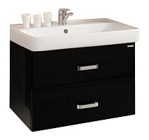 Акватон Тумба с раковиной "Америна 80" черная