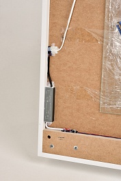 Sintesi Зеркальный шкаф Corso 60 белый – фотография-8