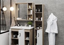 Onika Зеркальный шкаф Тимбер 70.00У дуб сонома – фотография-3