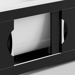 Водолей Экран под ванну Топ 1500 черный – фотография-6